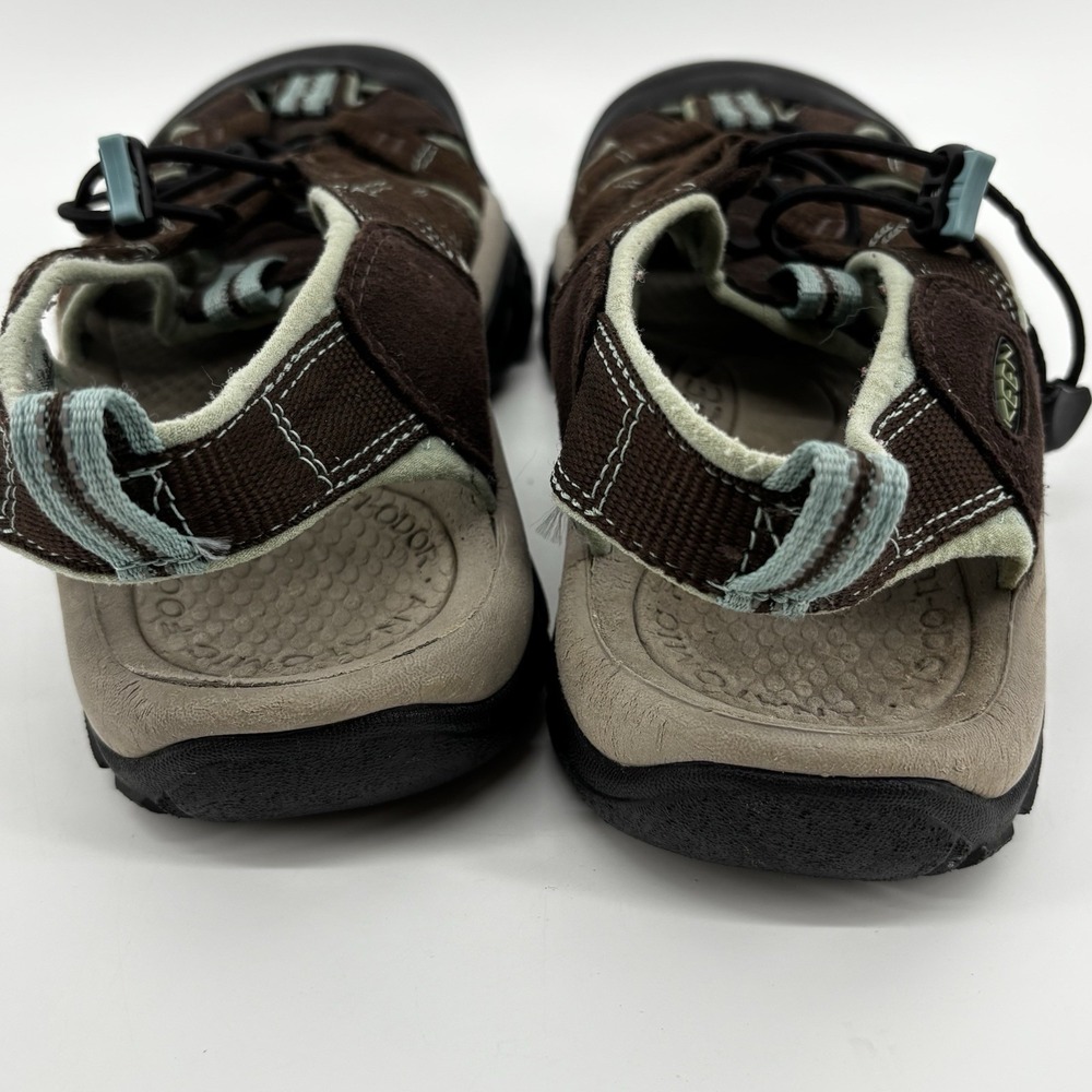 Keen Newport H2 Women's Sandals Brown Aqua Green Trail Fisherman Coastal 9M - Picture 7 of 7